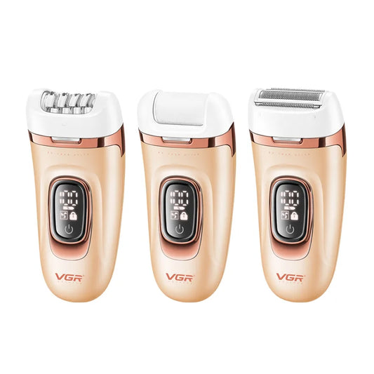 VGR V-762 3-in-1 Professional Lady Epilator