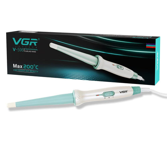 VGR V-596 Professional Hair Curling Iron For Women (Green)
