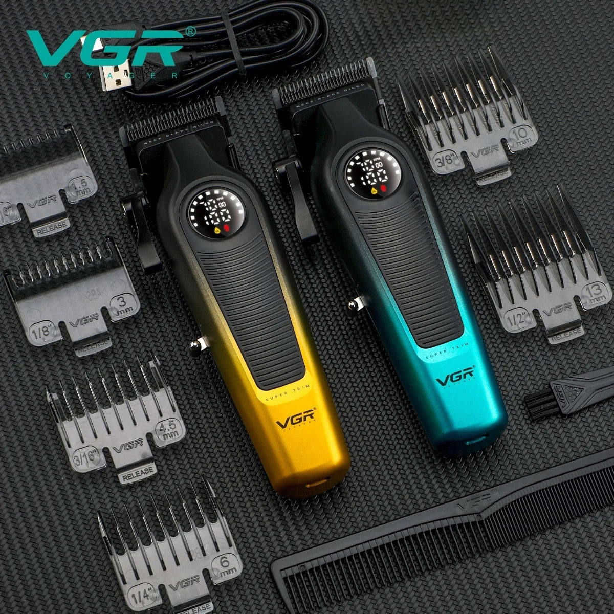 VGR V-196 Hair Clipper Professional Trimmer — Image 6 — VGR Pakistan Official