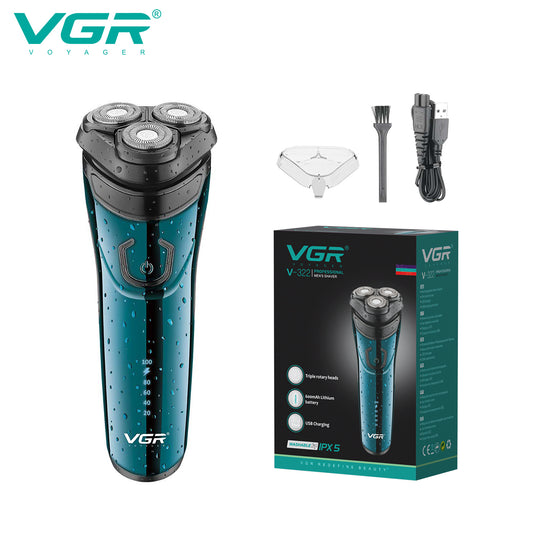 VGR V-322 Wet & Dry Professional Electric Shaver and Trimmer — VGR Pakistan Official