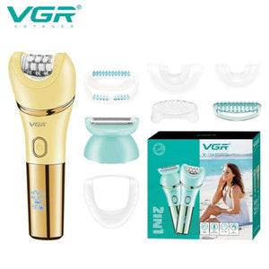 VGR V-753 2 IN 1 Electric Women Epilator Female Shaver — Image 2 — VGR Pakistan Official