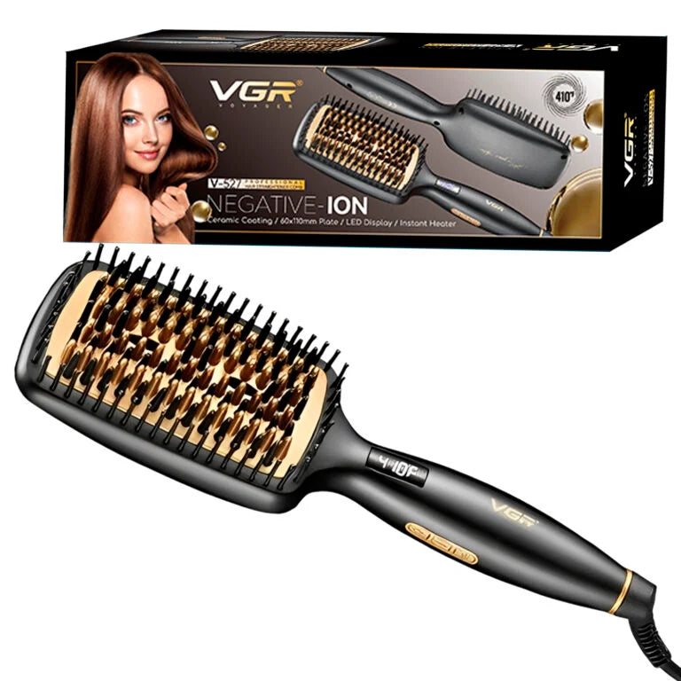 VGR V-527 Professional Hair Straightening Brush