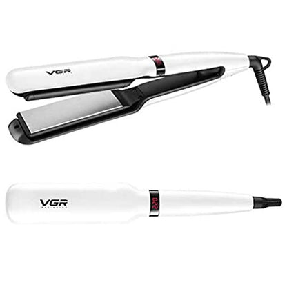VGR V-511 Hair Straightener For Women, White.