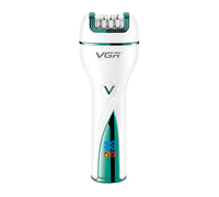 VGR V-728 3-in-1 Women Epilator Electric Female Shaver Leg Body Hair Removal