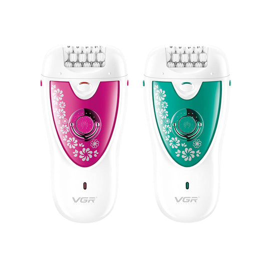VGR V-722 Professional 2 in 1 Cordless Epilator for Women — VGR Pakistan Official
