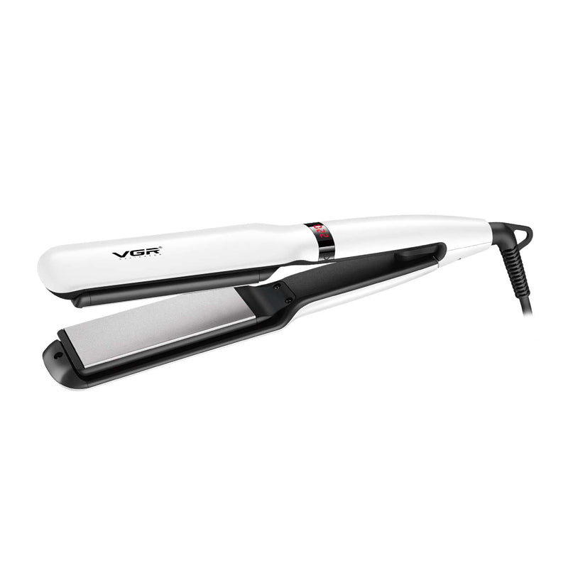 VGR V-511 Hair Straightener For Women, White.