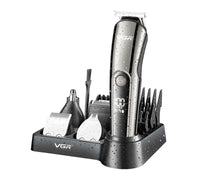 VGR V-107 Professional 11in1 IPX6 Washable Grooming Kit Trimmer for Men