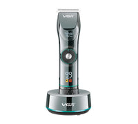 VGR V-256 Hair Clipper For Men, 400 Min Runtime, Black