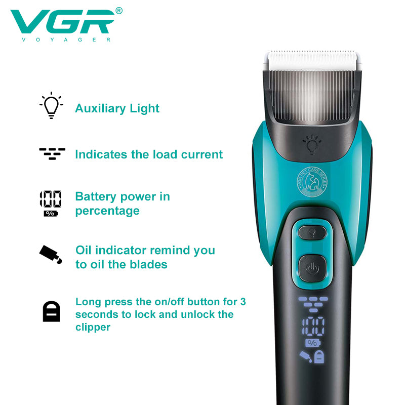 VGR V-208 Professional Pet Clipper for Dogs, Cats & All Animals.
