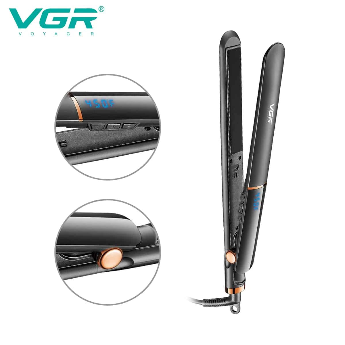 VGR V-515 Professional Hair Straightener For Women