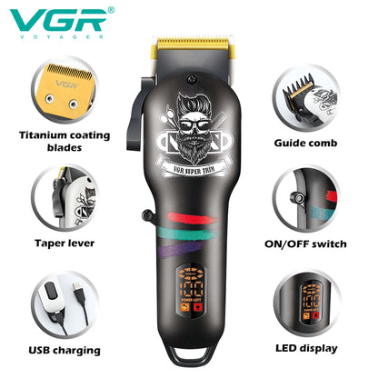 VGR V-699 Salon Series Professional Cordless Hair Clipper.