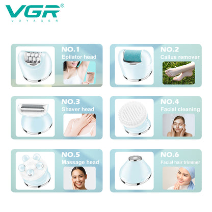 VGR V-733 Professional Ladies Grooming Kit — Image 6 — VGR Pakistan Official