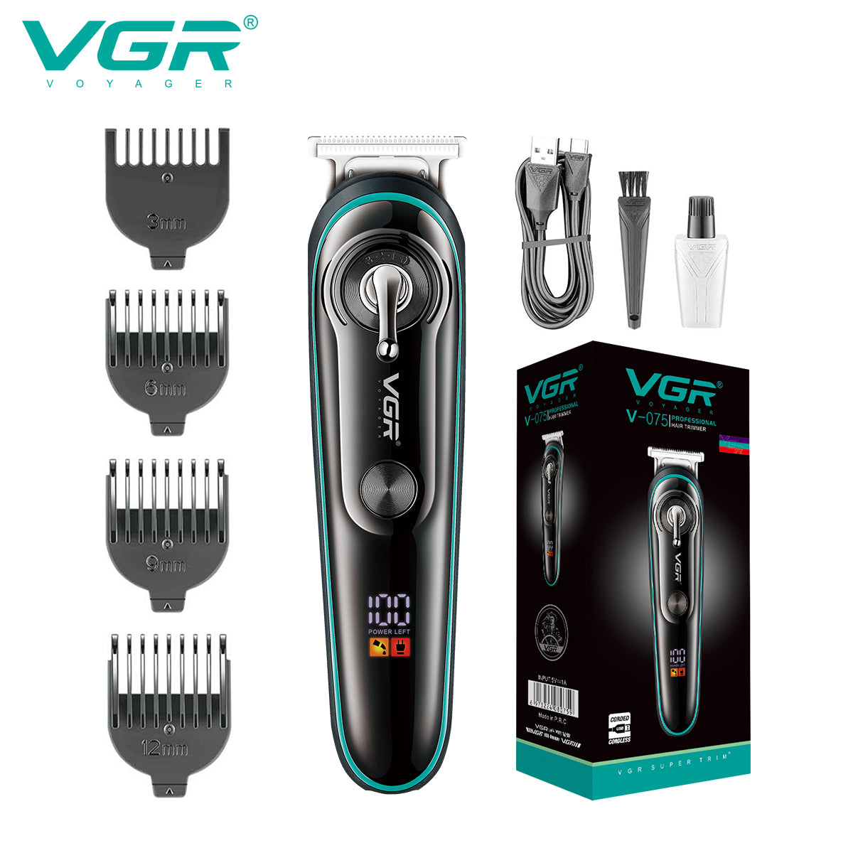 VGR V-075 Hair Trimmer for Men.
