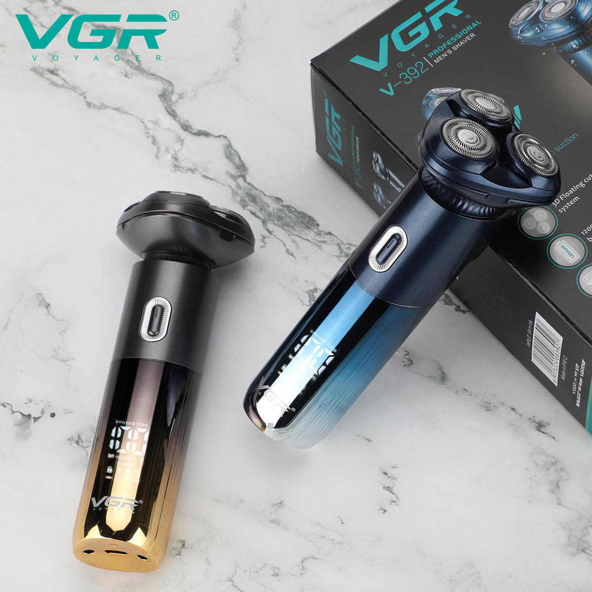 VGR V-392 Professional Rotary Shaver.