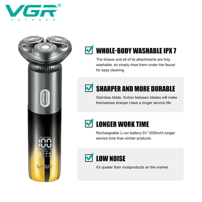 VGR V-392 Professional Rotary Shaver.