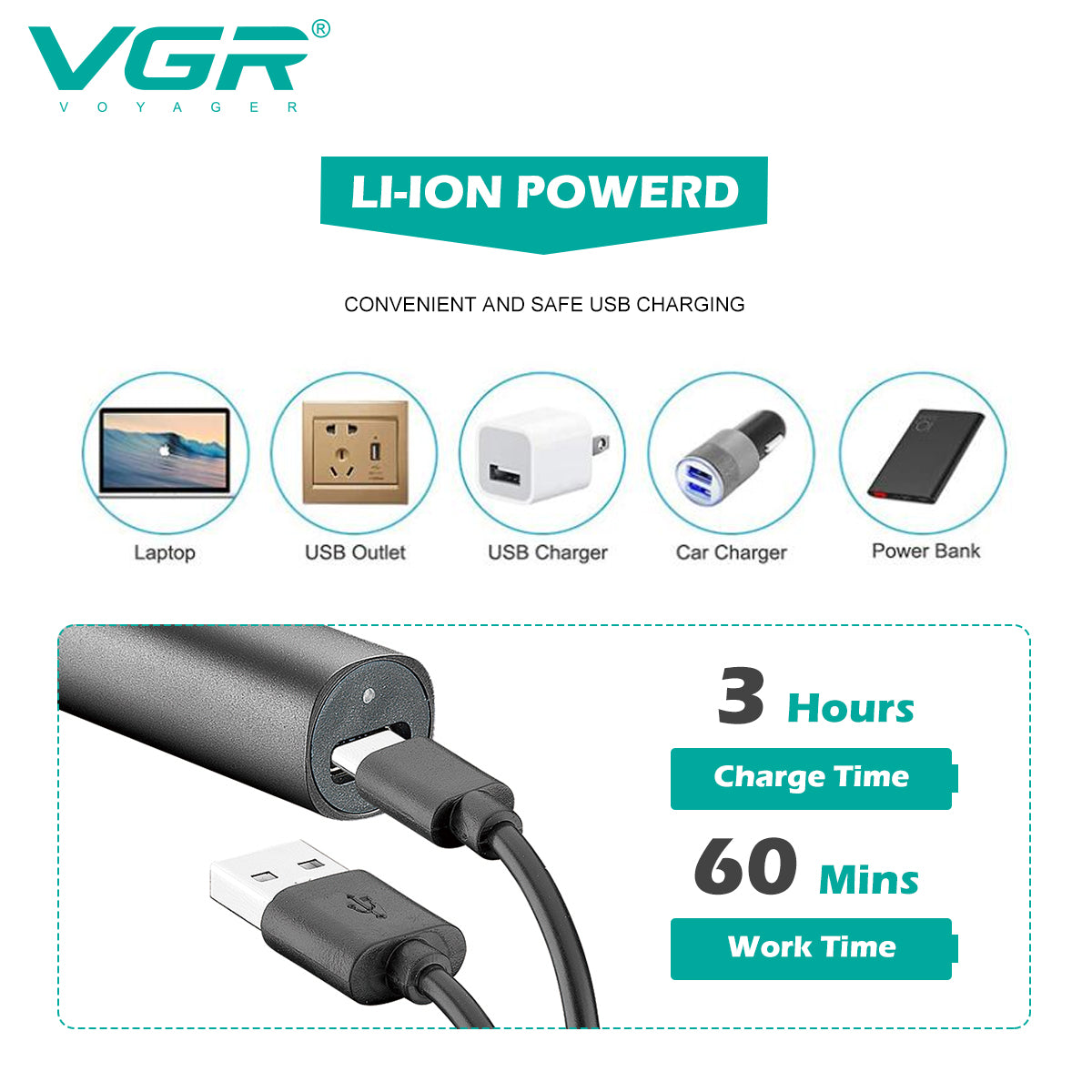 VGR V-615 Professional Nose Trimmer.