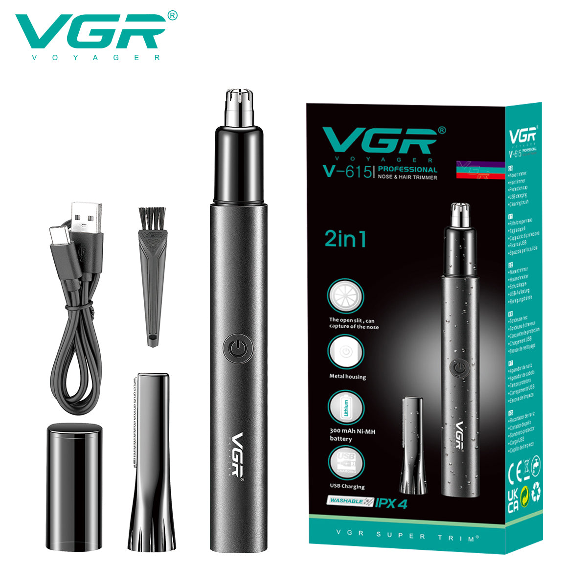 VGR V-615 Professional Nose Trimmer.