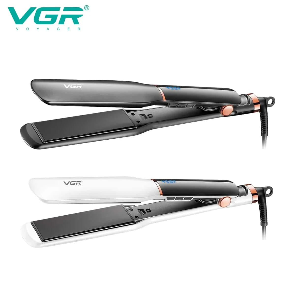 VGR V-519S Professional Hair Straightener 38mm Ceramic Plates