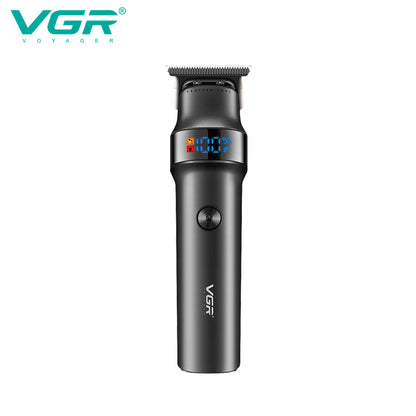 VGR V-987 Professional Digital Display Turbo function 7000RPM Zero Gapped Cordless Pro Self Haircut Hair Clipper — VGR Pakistan Official
