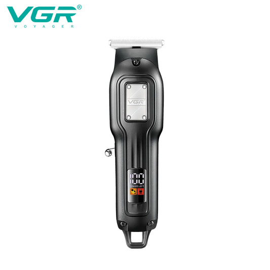 VGR V-918 Digital Display Professional Cordless Hair Clippers Hair Grooming Set Beard Trimming — VGR Pakistan Official