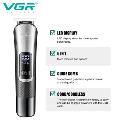 VGR V-111 Hair Professional Grooming Kit.