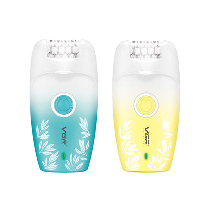 VGR V-738 Female Body Epilator 2 Speeds USB Light — VGR Pakistan Official