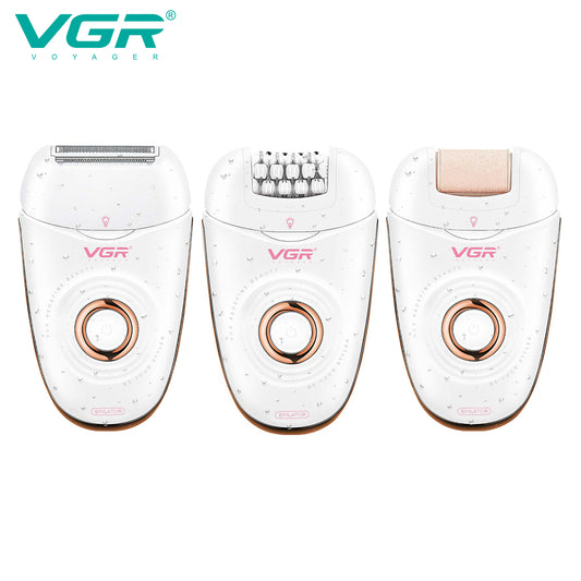 VGR V-739 Female Body Epilator — VGR Pakistan Official