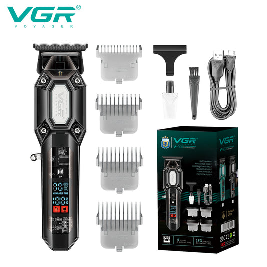 VGR V-900 Professional Salon Series Hair Trimmer for Men's - 120 Min Runtime — VGR Pakistan Official