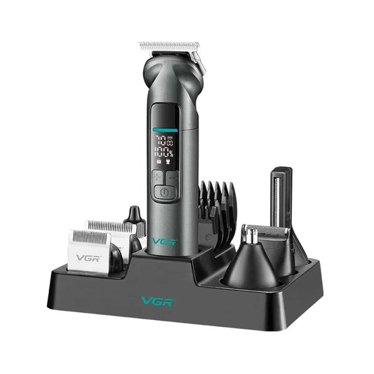 VGR grooming tool set on a white background