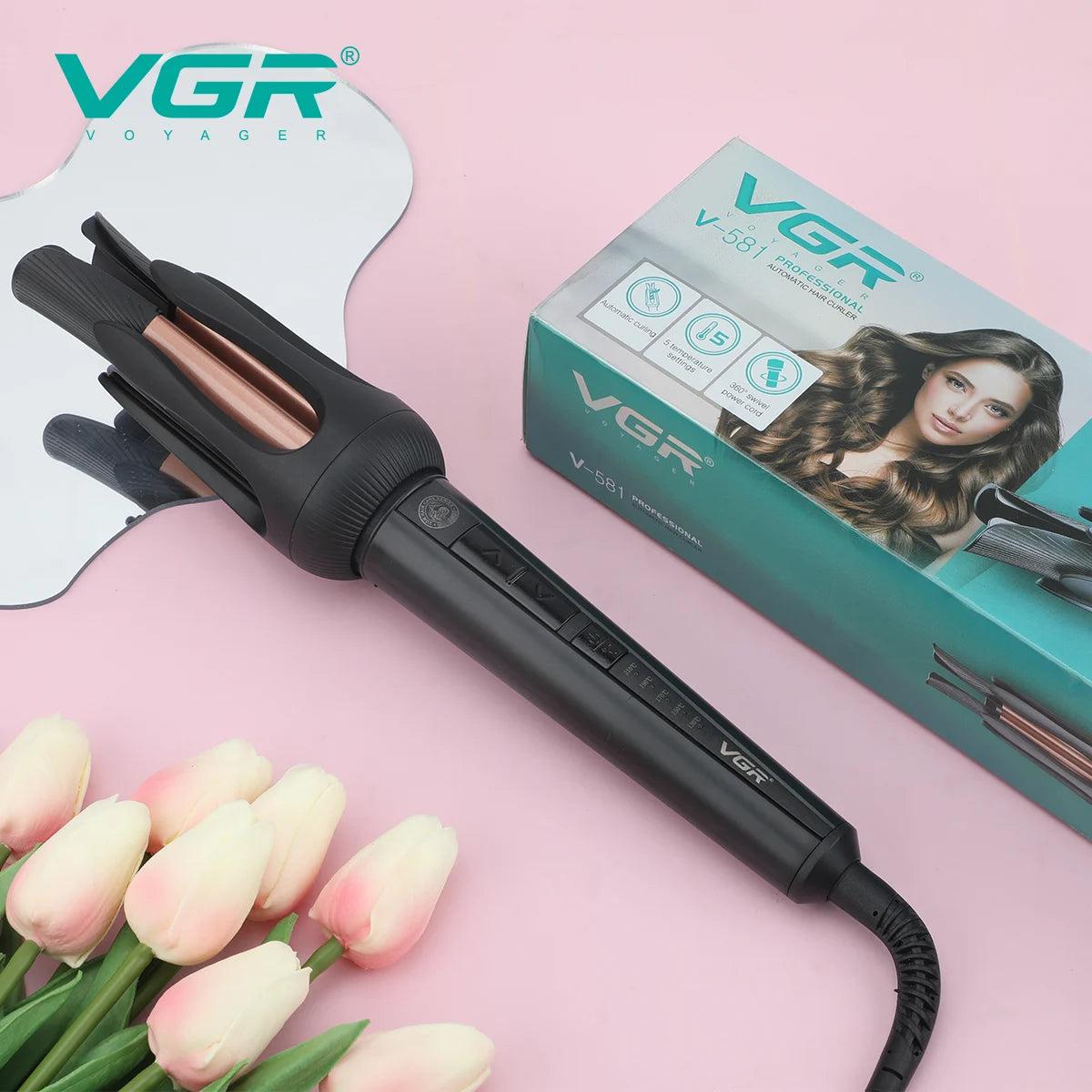 VGR V-581 Professional Automatic Hair Curler