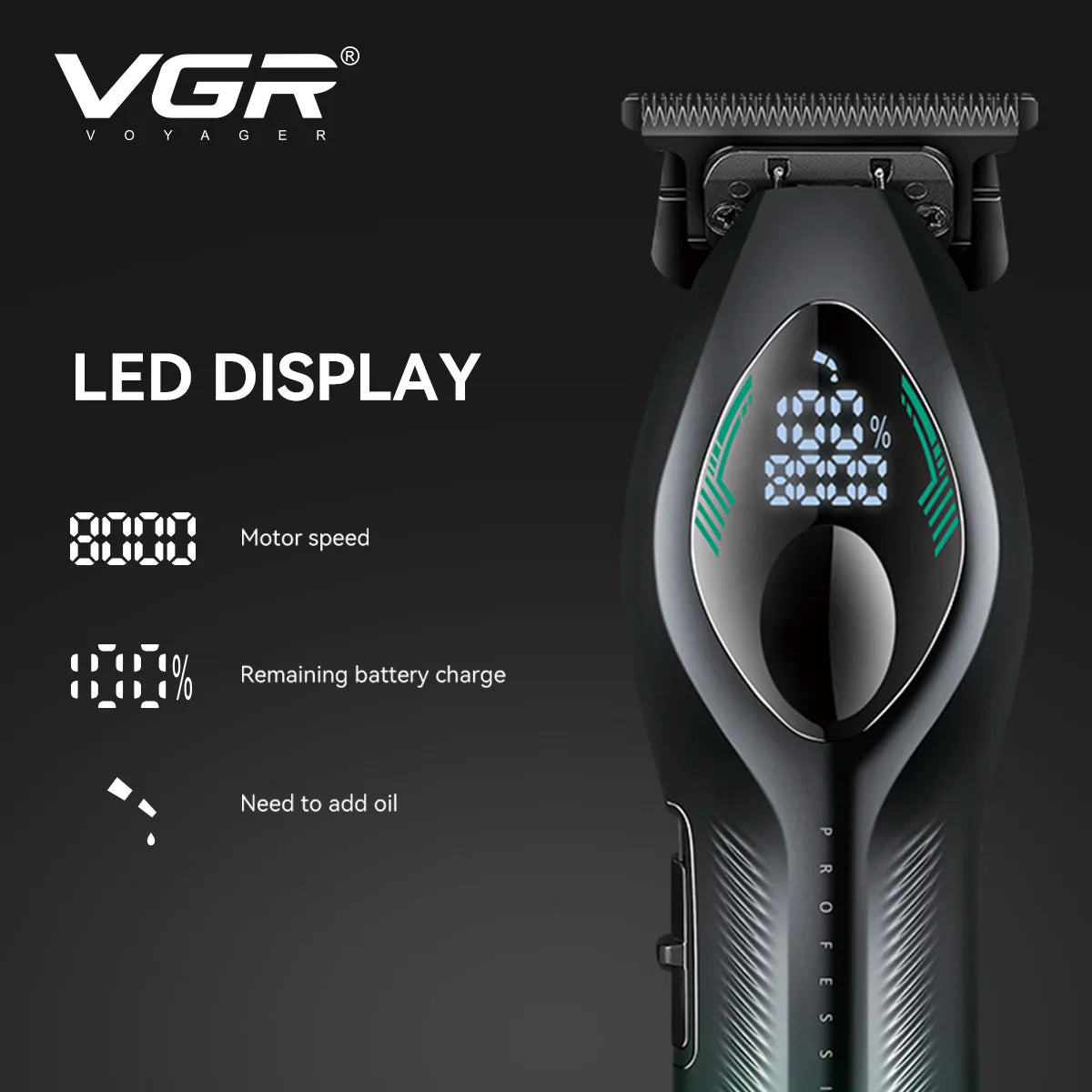 VGR V-858T Professional Hair Trimmer
