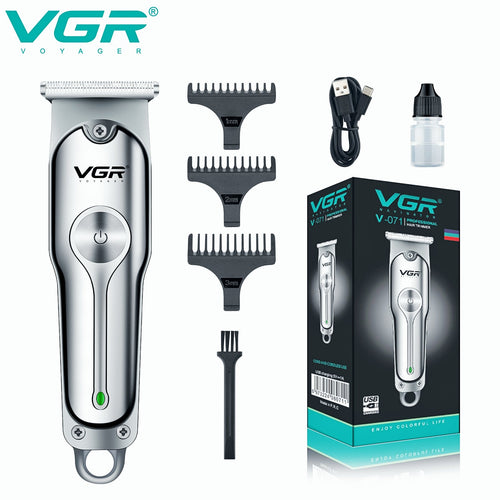 VGR V-071 Professional Hair Trimmer Mini Rechargeable 2 Speed Adjustment — VGR Pakistan Official