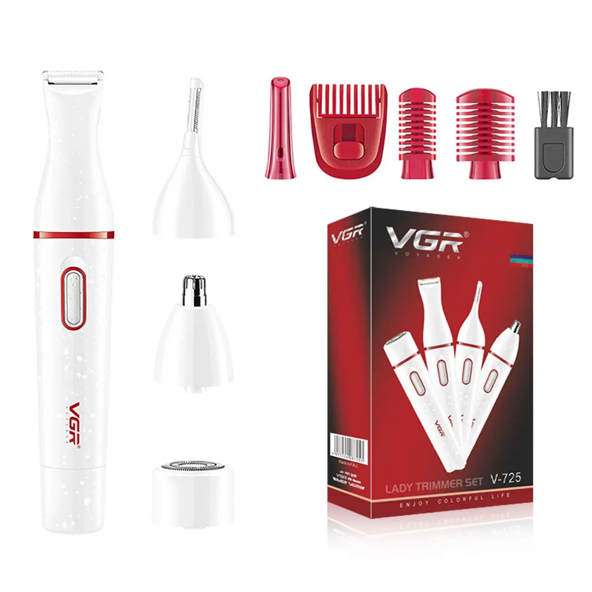 VGR V-725 Women 4 in 1 Waterproof Lady Shaver — VGR Pakistan Official