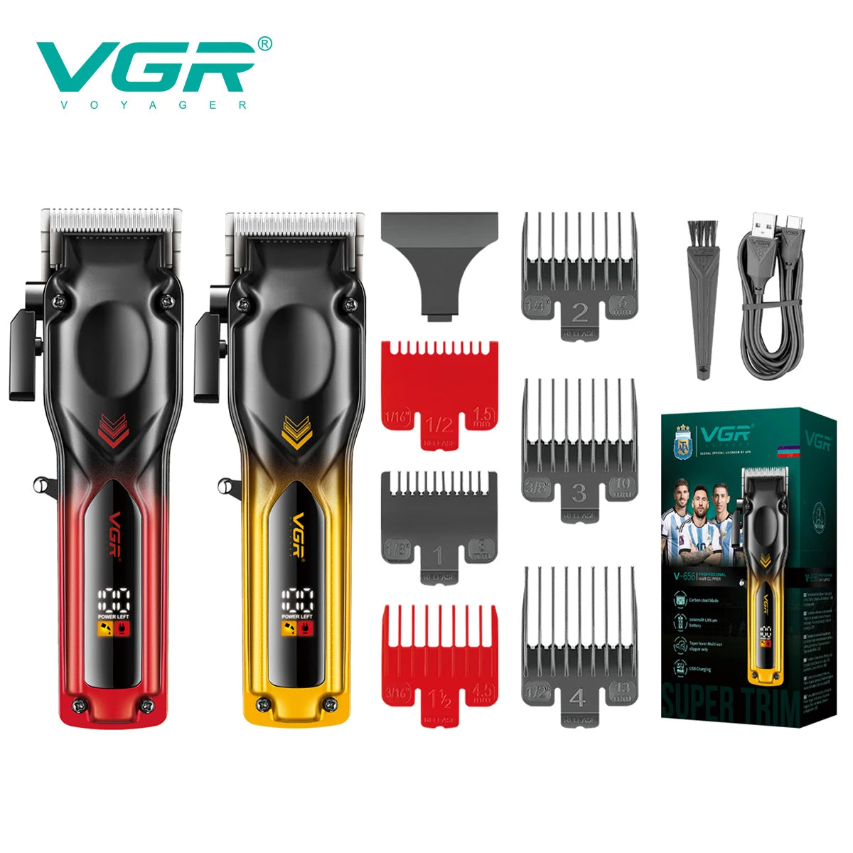 VGR V-656 Hair Clipper Gradient — VGR Pakistan Official