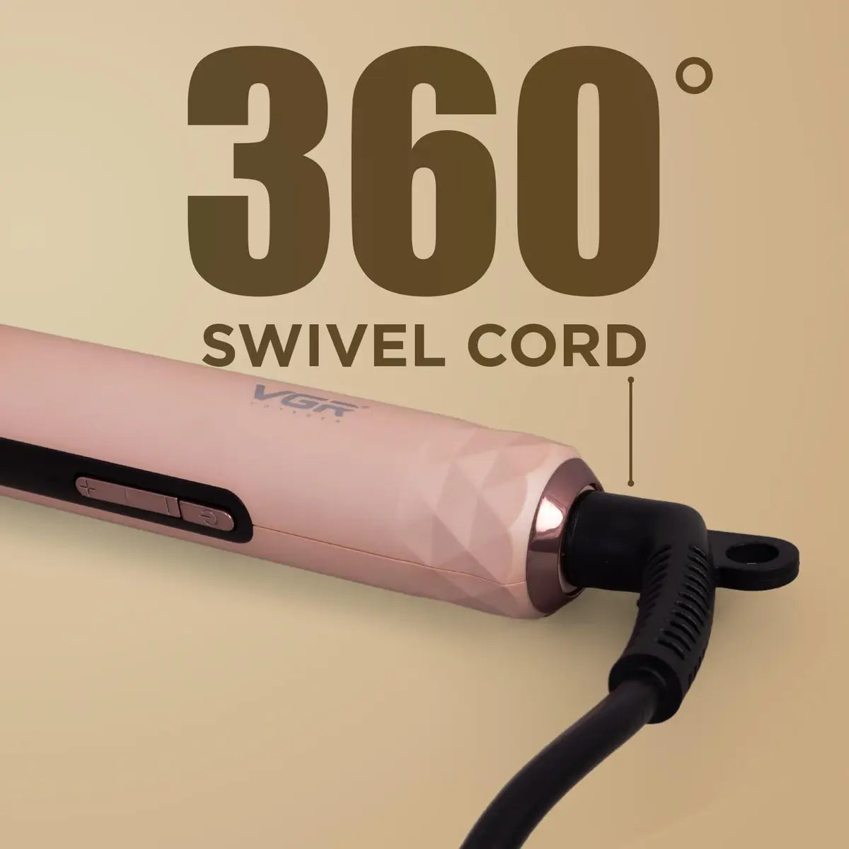 VGR V-572 Professional 2-in-1 Curling Iron For Women