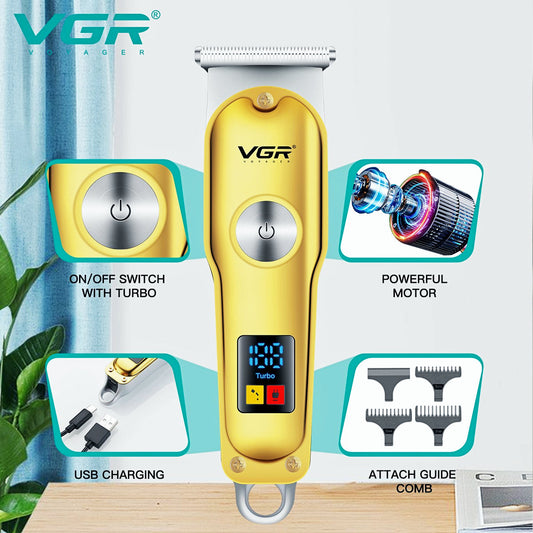 VGR V-290 Mini Hair Cutting Machine Cordless Electric — VGR Pakistan Official