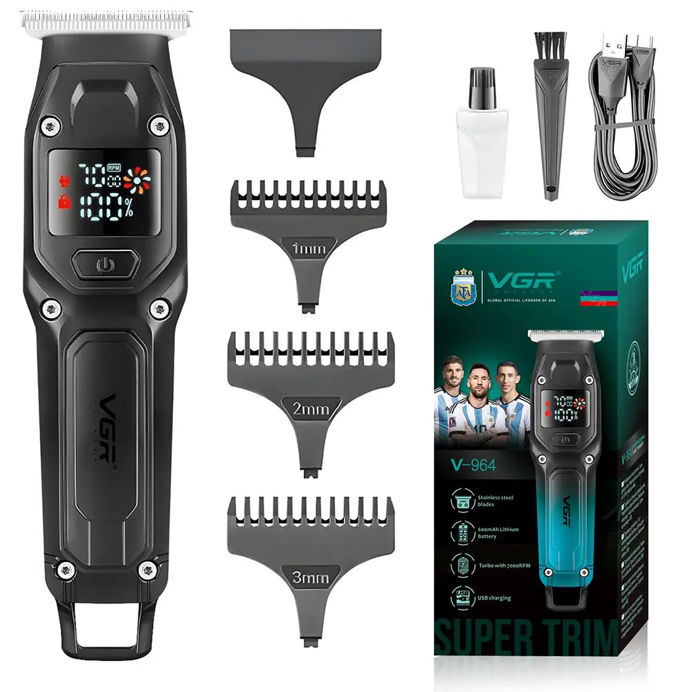 VGR V-964 Professional Hair Trimmer Cord/Cordless For Men — Image 2 — VGR Pakistan Official