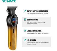 VGR V-921 Cordless 7000RPM  Electric Beard Trimmer