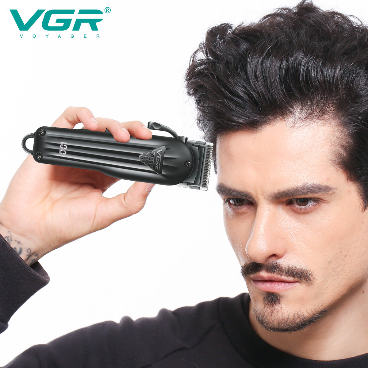 VGR V-282 Hair Trimmer Rechargeable — Image 6 — VGR Pakistan Official