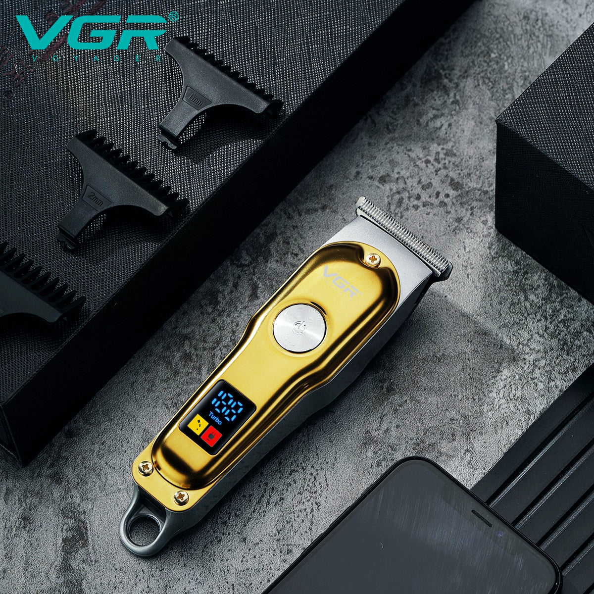 VGR V-290 Mini Hair Cutting Machine Cordless Electric — Image 6 — VGR Pakistan Official
