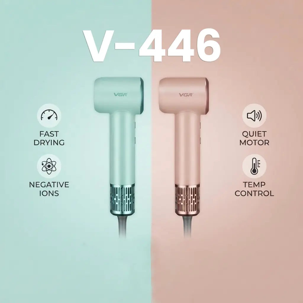 VGR V-446 Professional BLDC Hair Dryer — Image 4 — VGR Pakistan Official