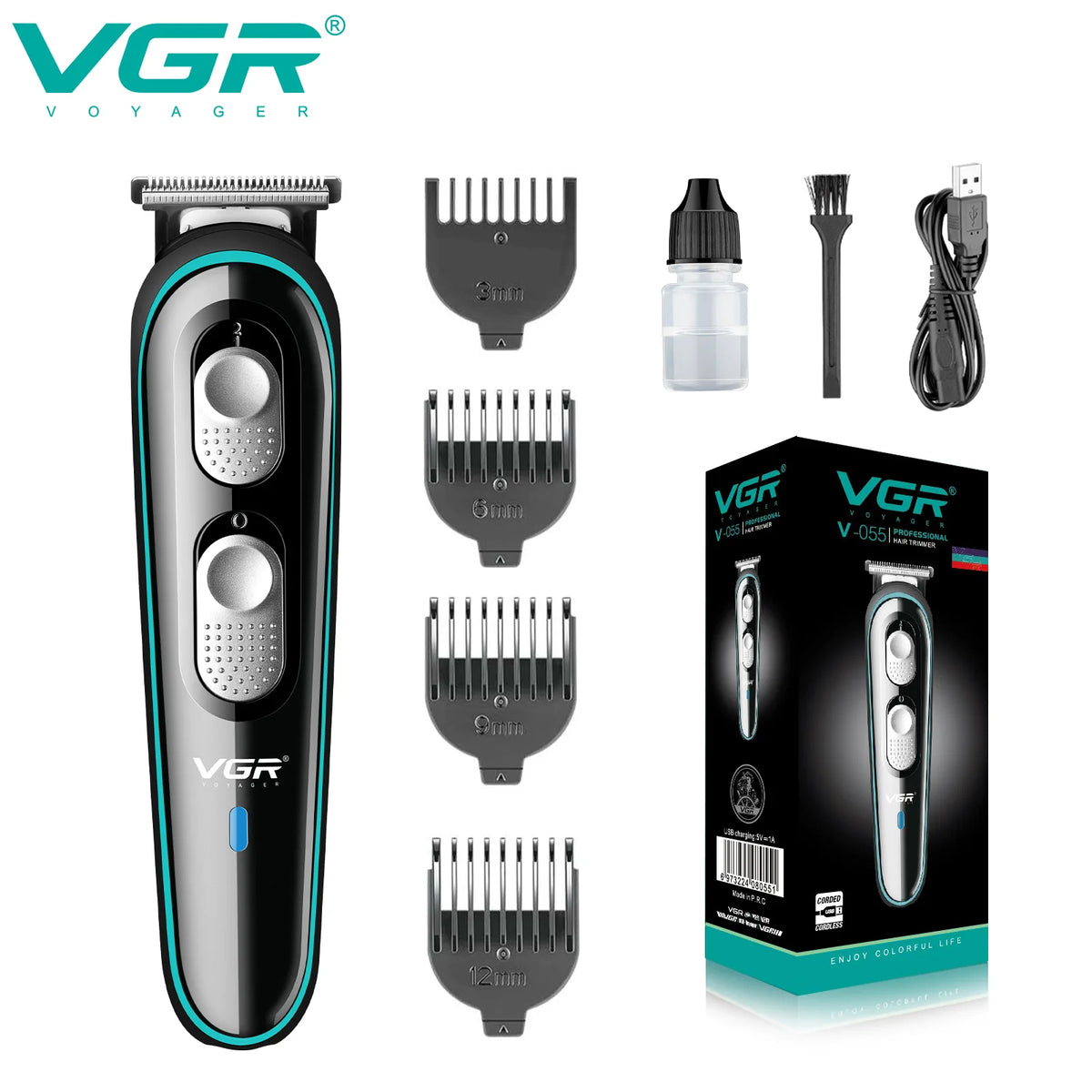 VGR V-055 Professional Hair Trimmer