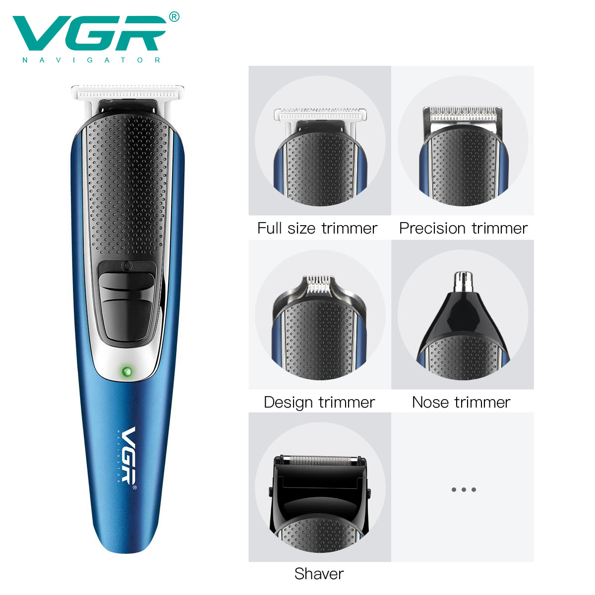 VGR V-172 Hair Professional Grooming Kit.