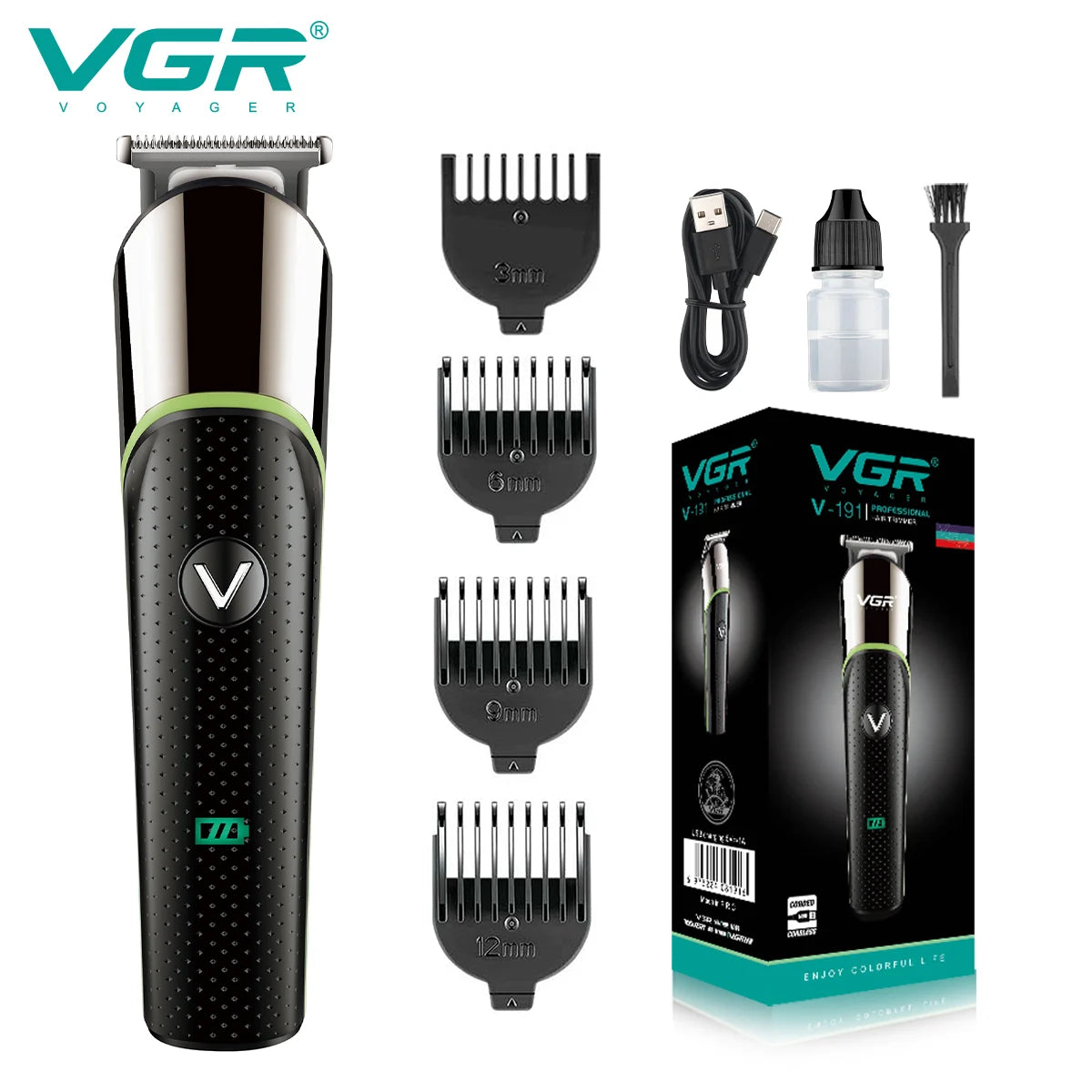 VGR V-191 Professional Hair Trimmer