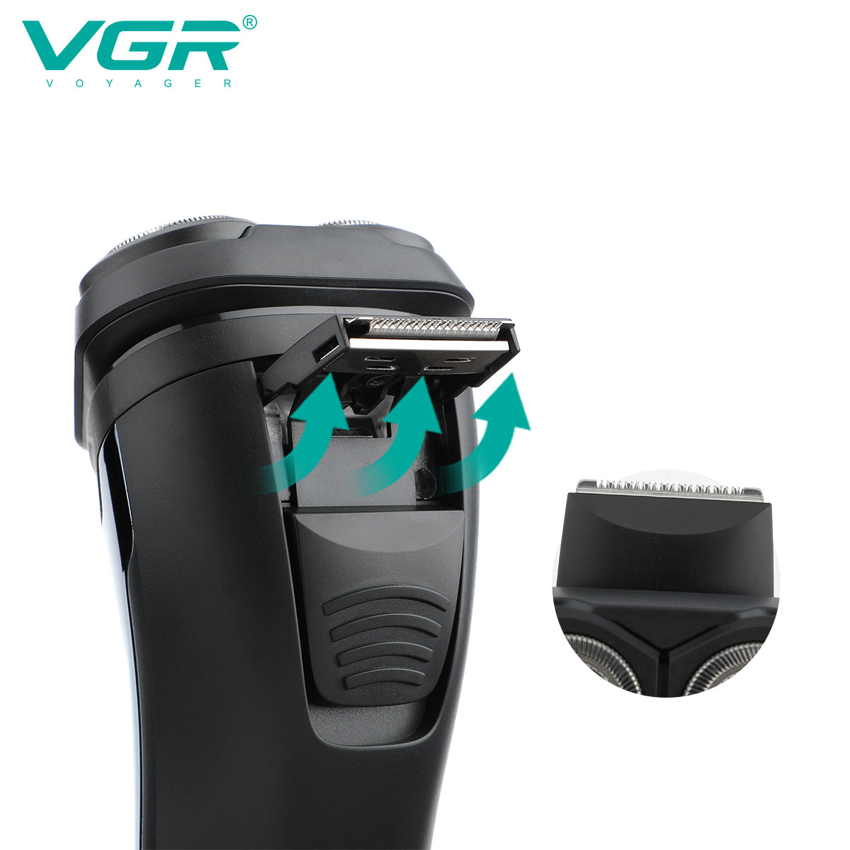 VGR V-322 Wet & Dry Professional Electric Shaver and Trimmer.