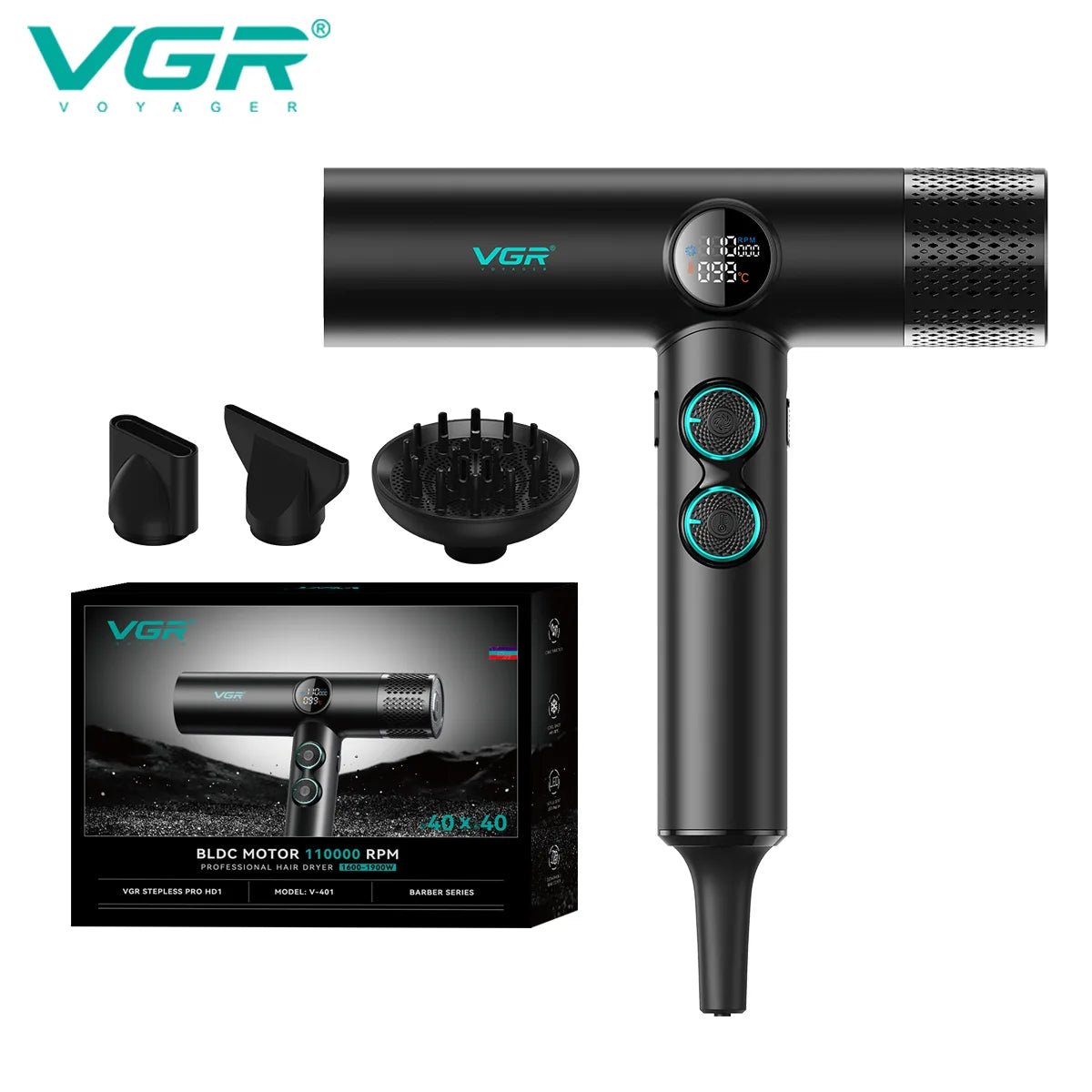 VGR V-401 Professional Hair Dryer