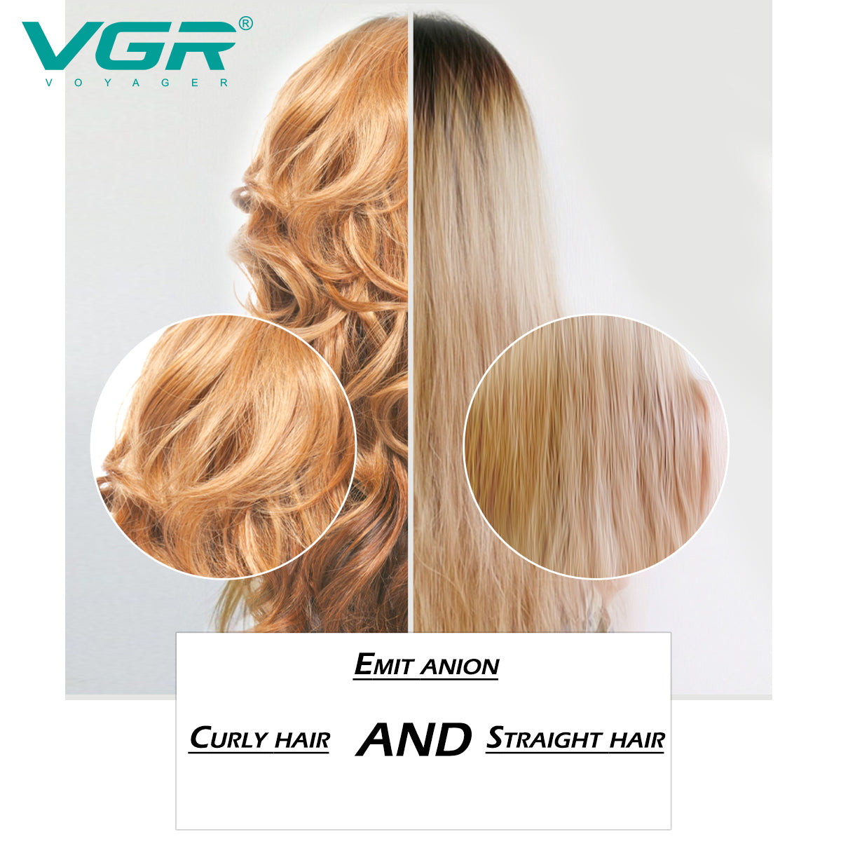 VGR V-492 Professional Hot Air Brush for Women — Image 5 — VGR Pakistan Official