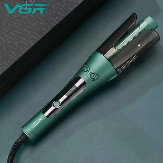 VGR V-583 Professional Automatic Hair Curler For Women (Green)