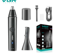 VGR V-613 Ear, Nose & Eyebrow Trimmer Professional USB Rechargeable Nose Trimmer