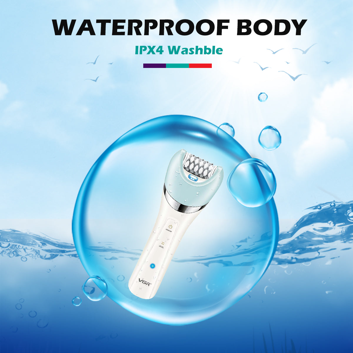 VGR V-703 Professional Lady Epilator.